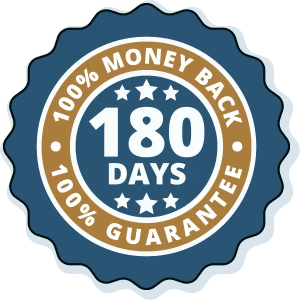 TitanFlow 180 days money back Guarantee